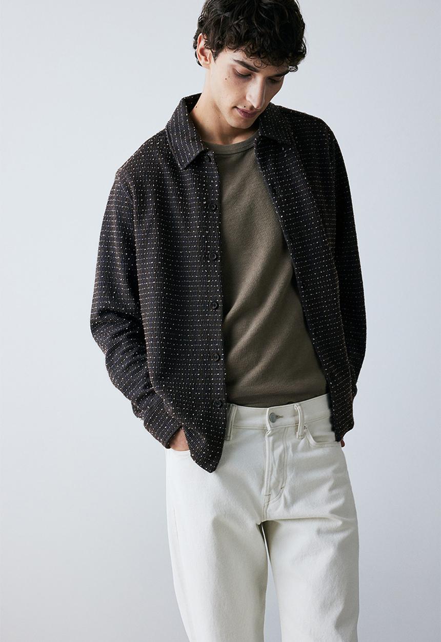 H&M - Regular fit jersey shirt - dark grey
