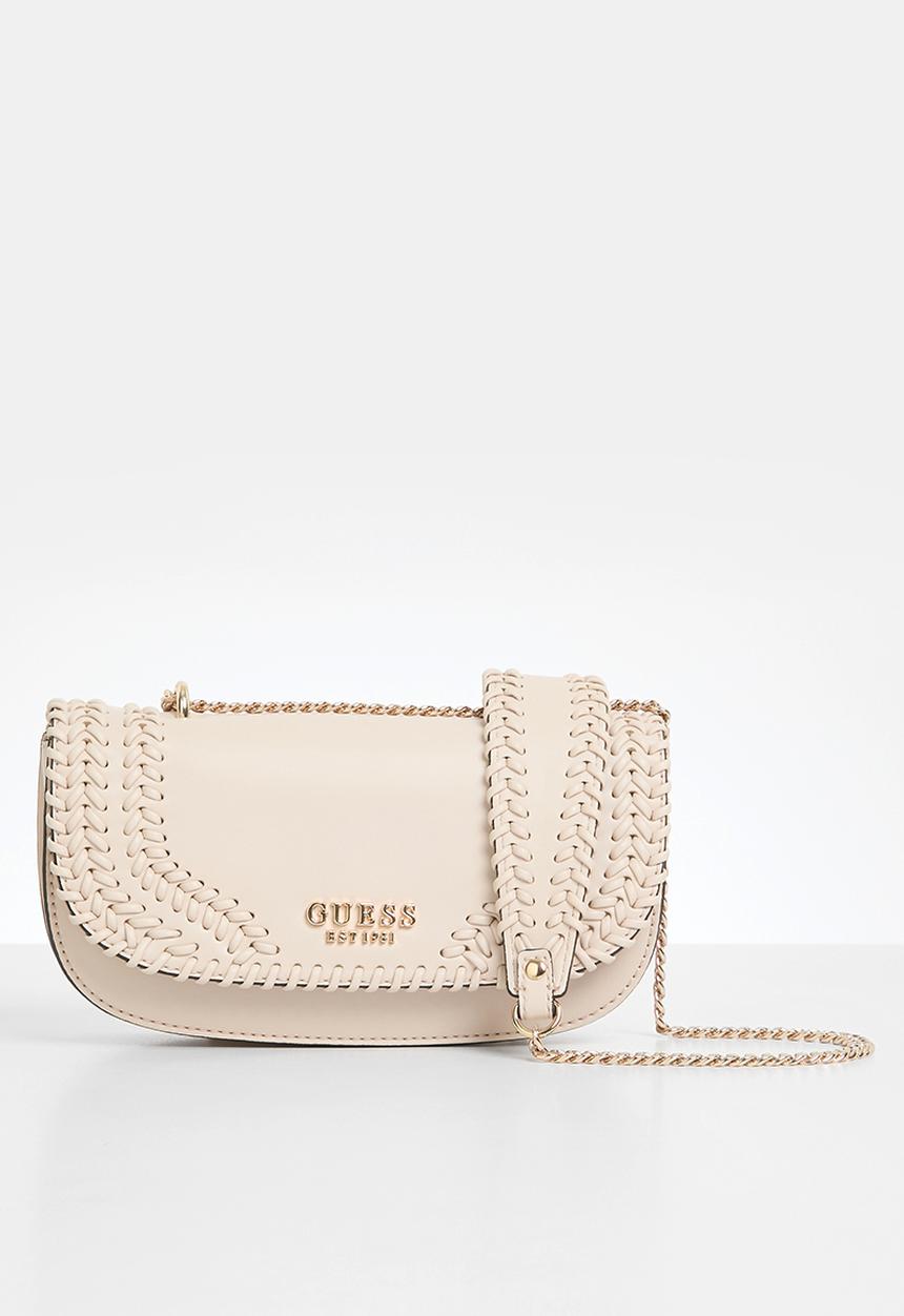 GUESS - Tatum crossbody bag - shell