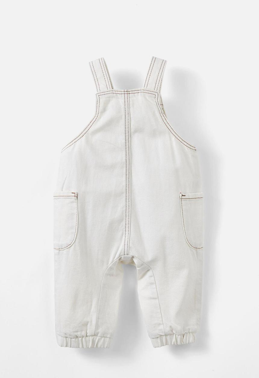 Cotton On - Kairo denim overall - ecru