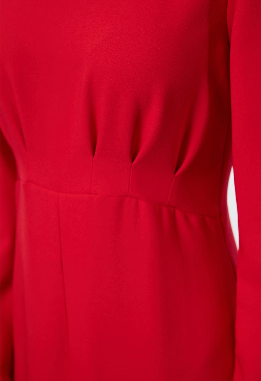 Trendyol - Red woven dress - dark red