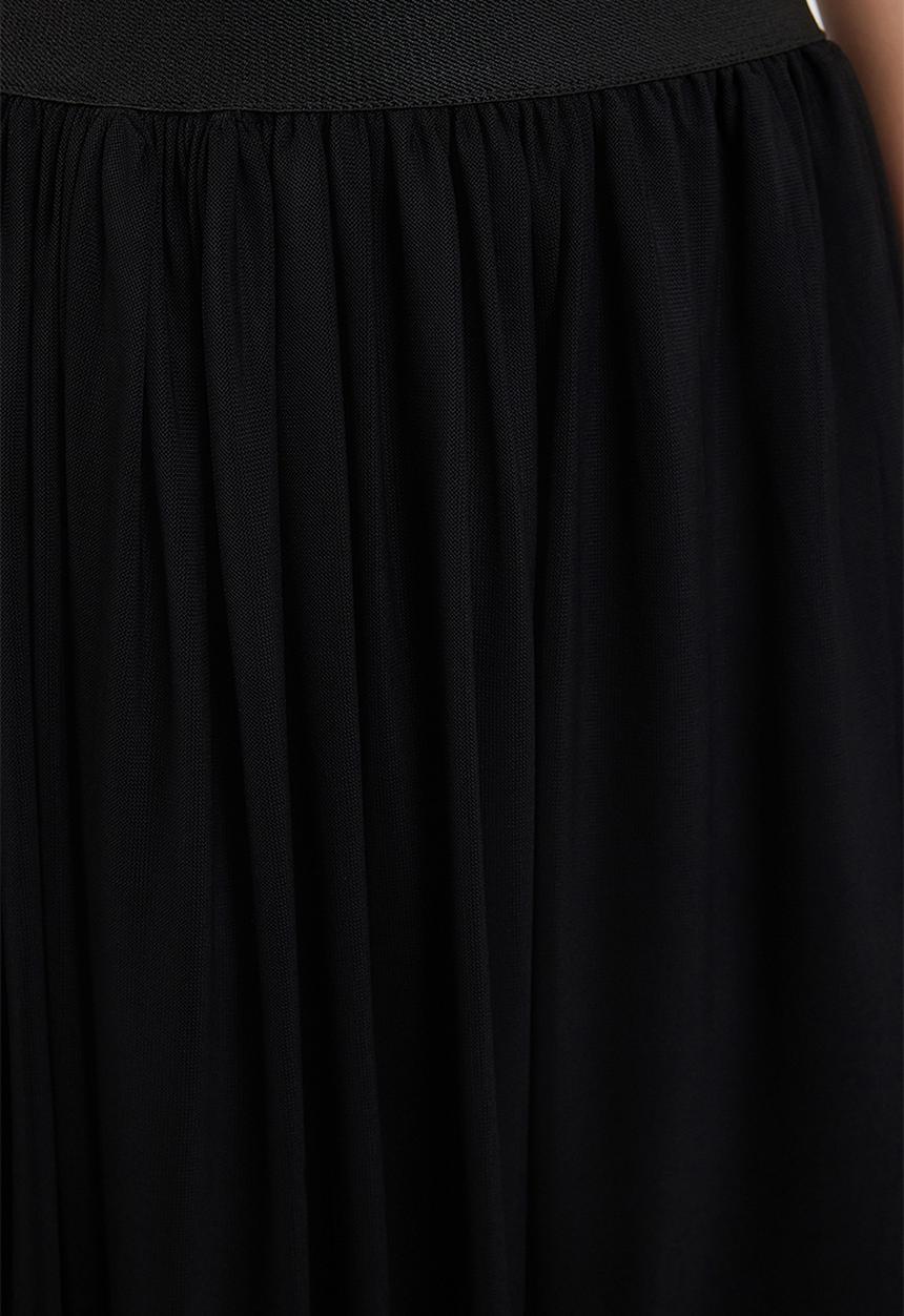 Trendyol - Lined woven skirt - black