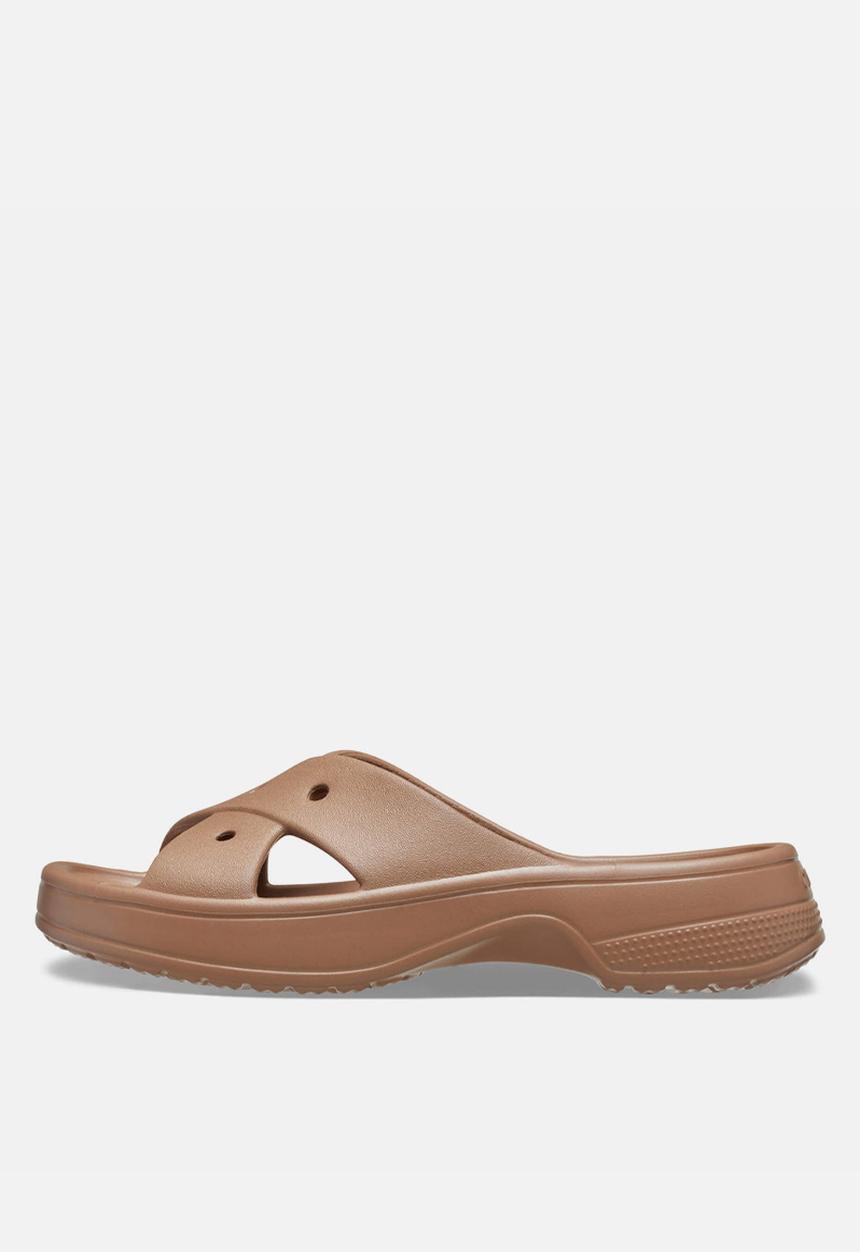 Crocs - Cl omens cross strap - milk chocolate
