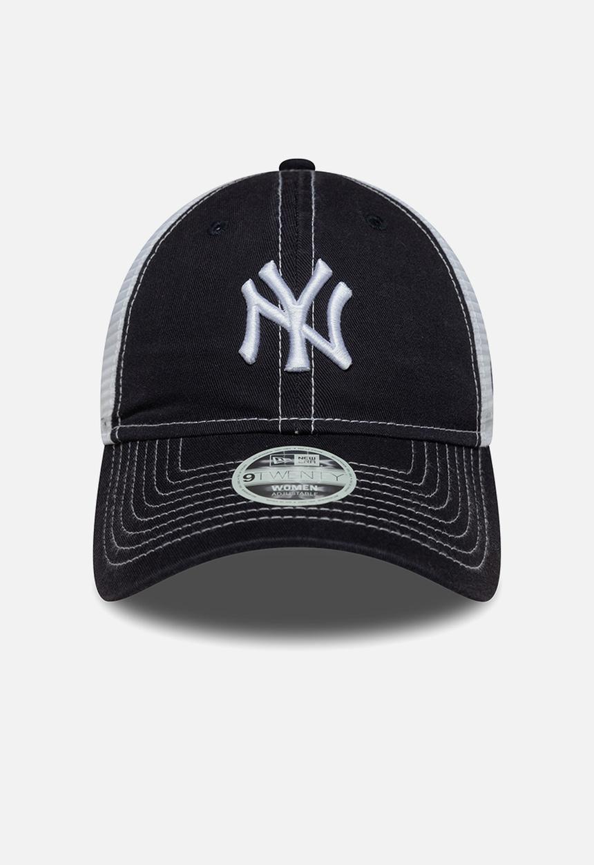 New Era -  Washed 9twenty® new york yankees trucker-navy