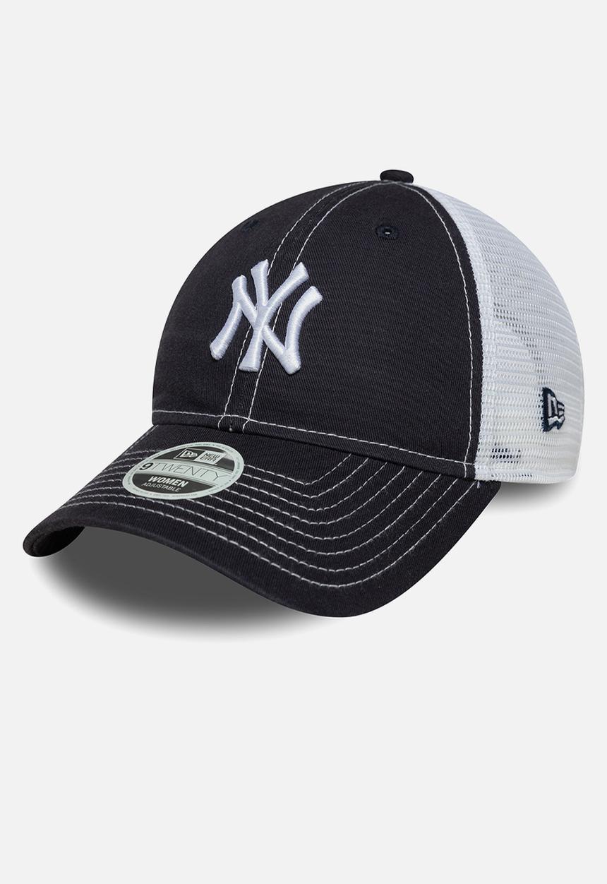 New Era -  Washed 9twenty® new york yankees trucker-navy
