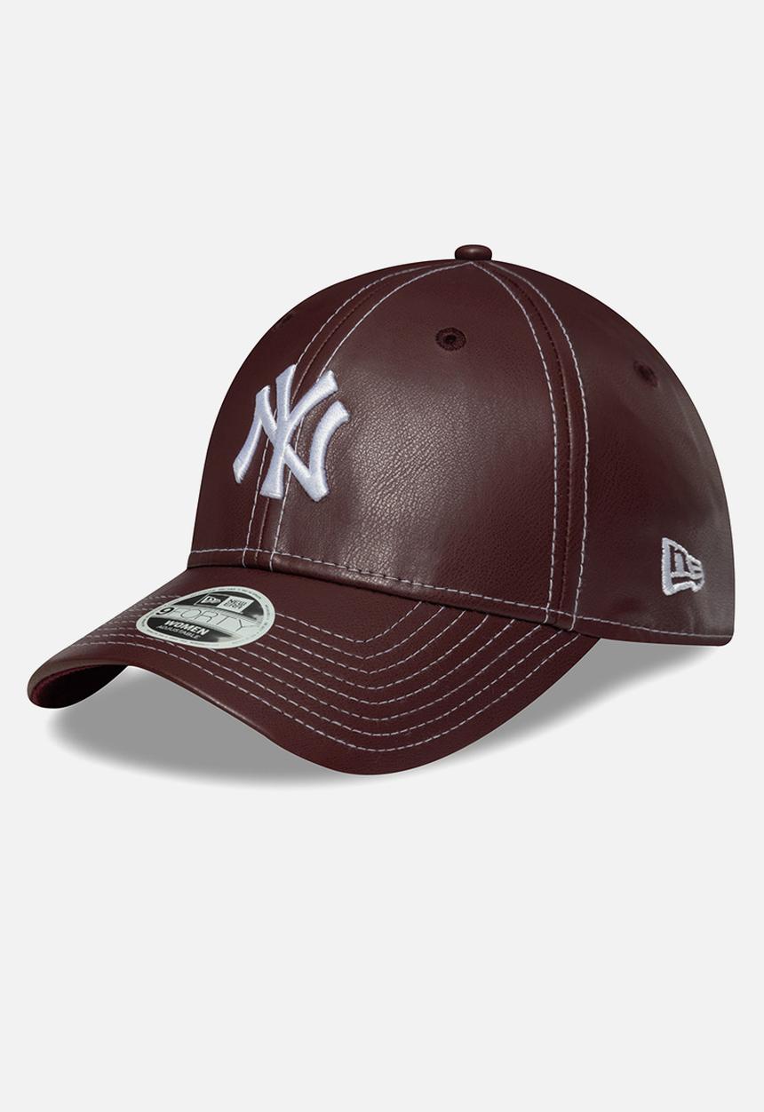 New Era - Topstitch pu 9forty® new york yankees-brown
