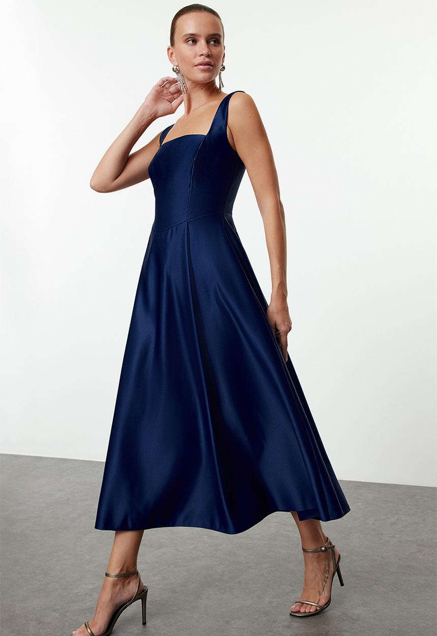 sachin and babi light blue dress Royal Blue Prom Dresses, A-line V Neck Spaghetti Straps Long/Floor-Len   formalgowns