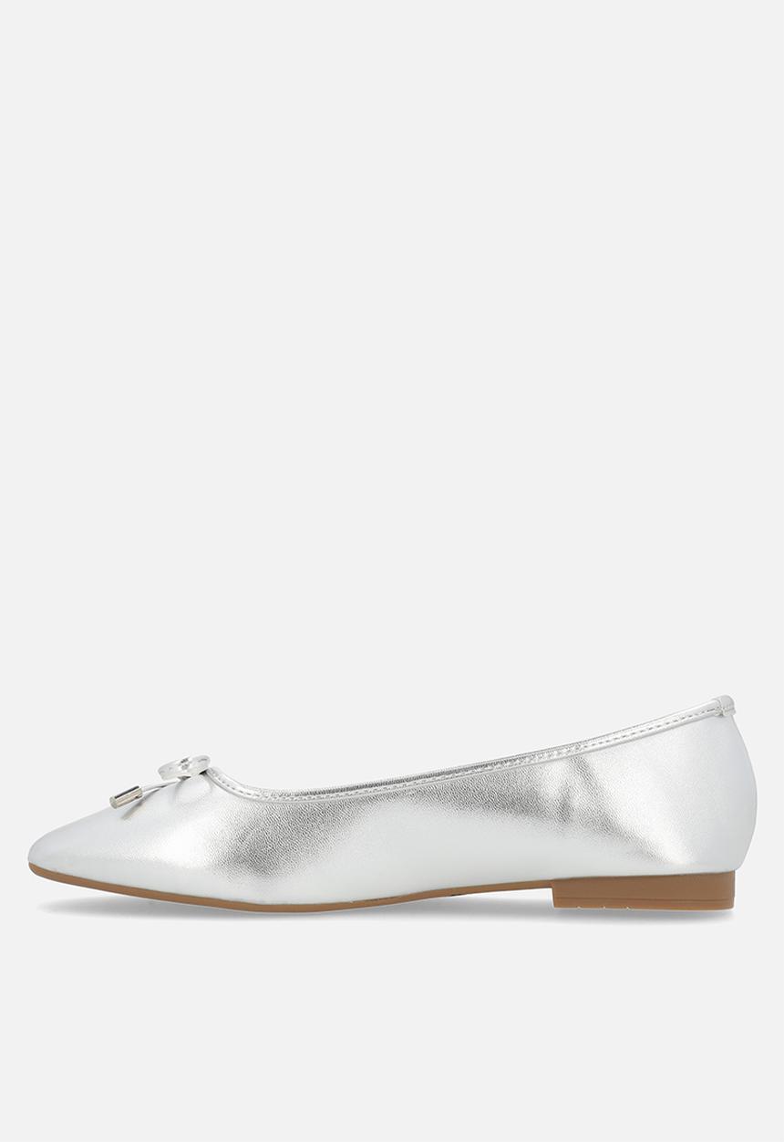 Miss Black - Lavani 1 ballerina pump - silver