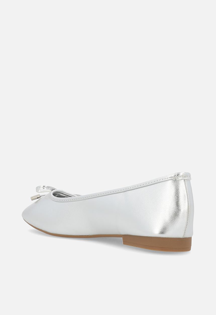 Miss Black - Lavani 1 ballerina pump - silver
