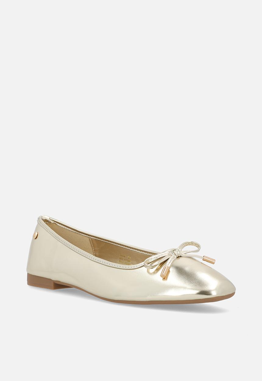 Miss Black - Lavani 1 ballerina pump - gold