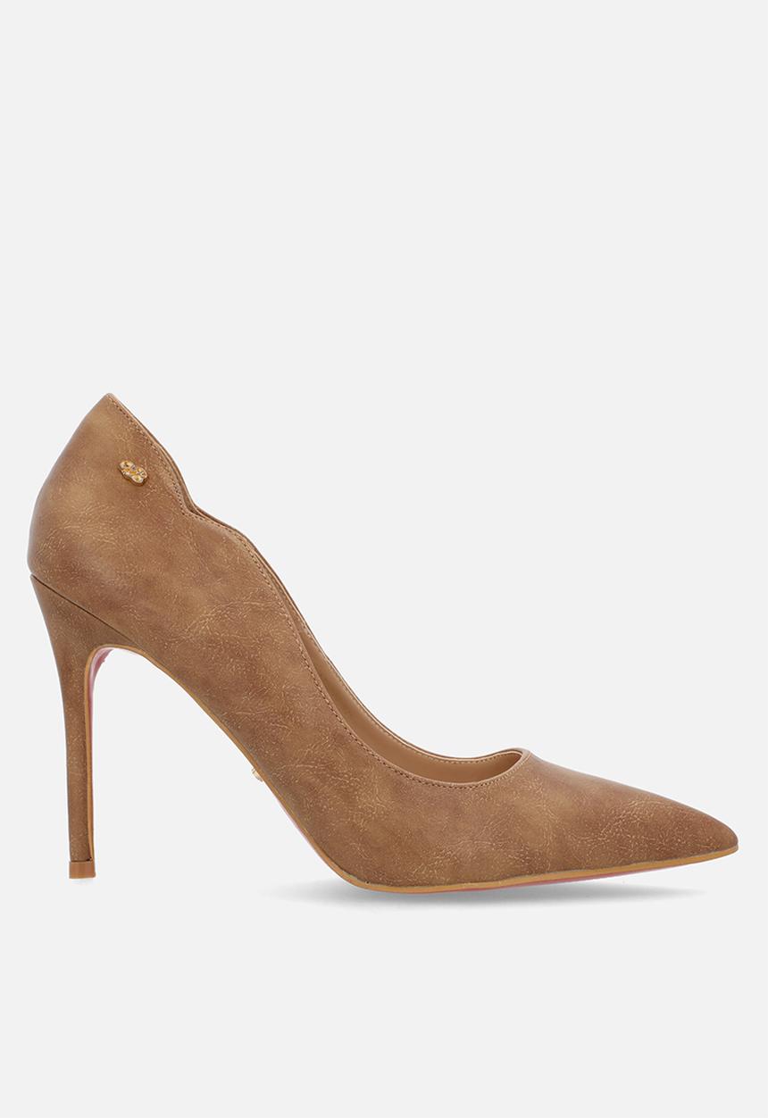 Miss Black - Lola 23 court heel - tan