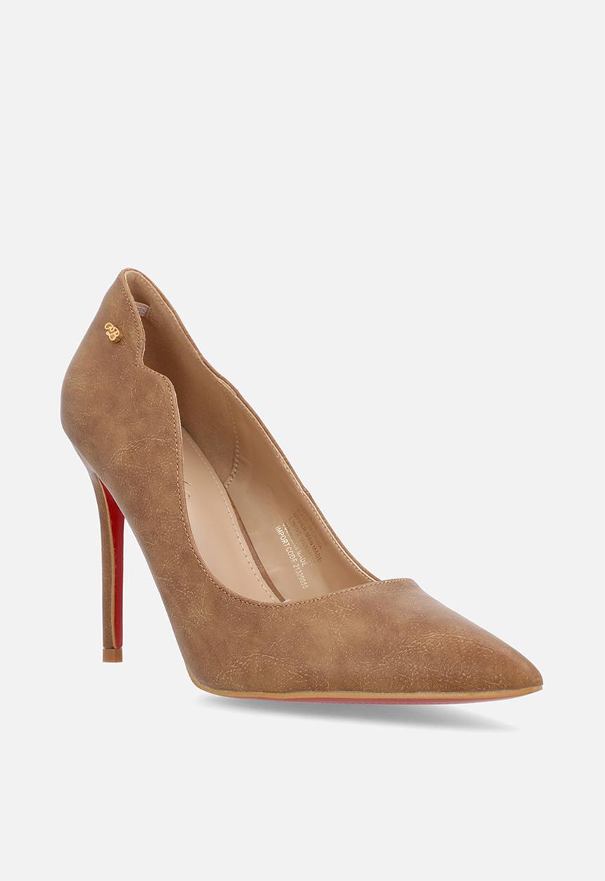 Miss Black - Lola 23 court heel - tan