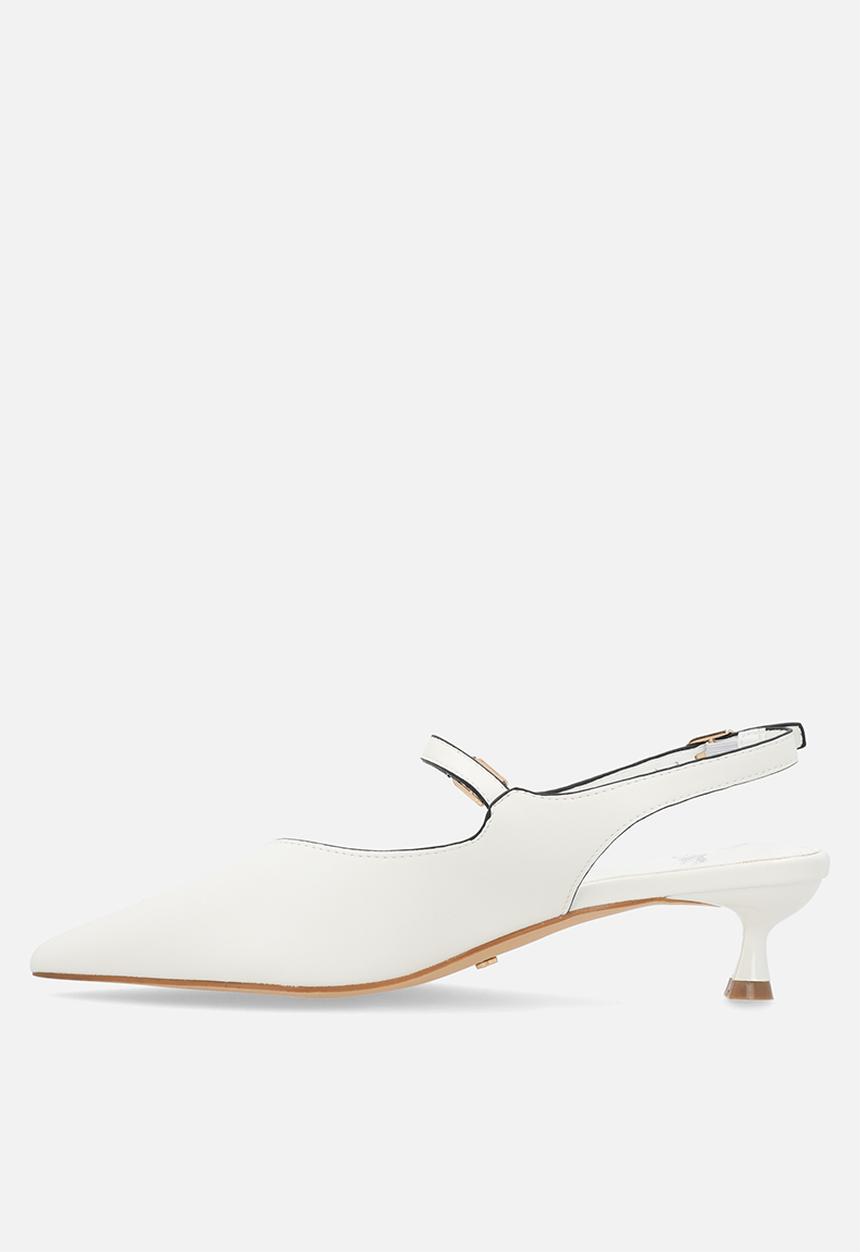 Butterfly Feet - Leora 1 heel - white