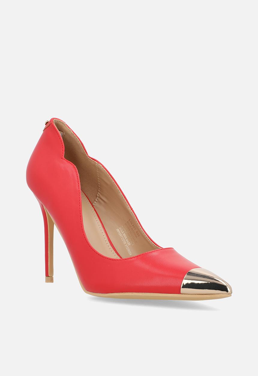 Miss Black - Lola 53 court heel - red