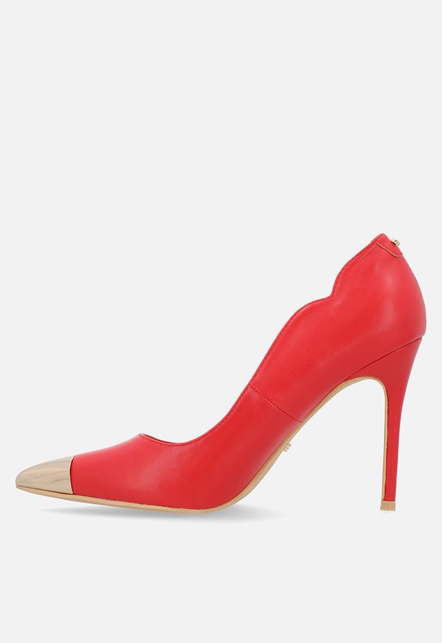 Miss Black - Lola 53 court heel - red