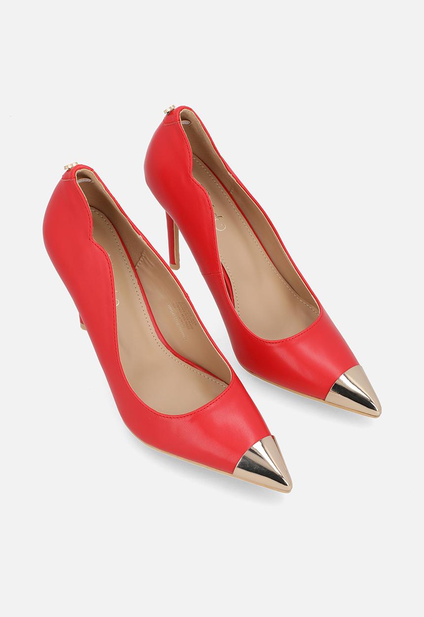 Miss Black - Lola 53 court heel - red
