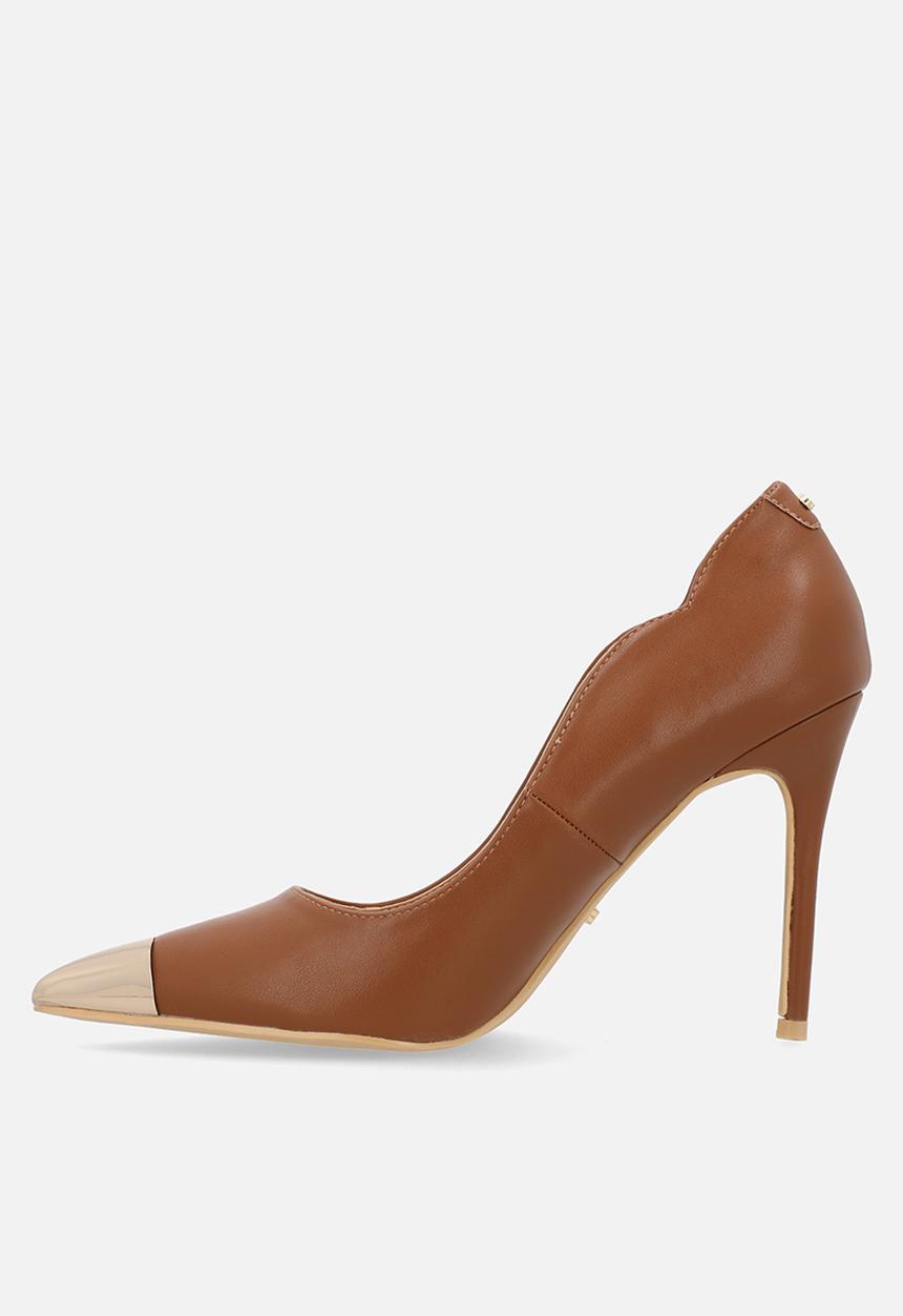 Miss Black - Lola 53 court heel - tan