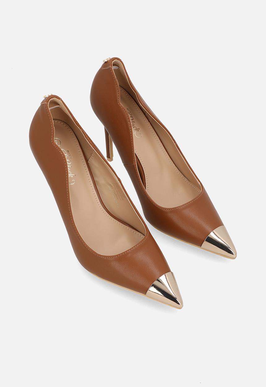 Miss Black - Lola 53 court heel - tan