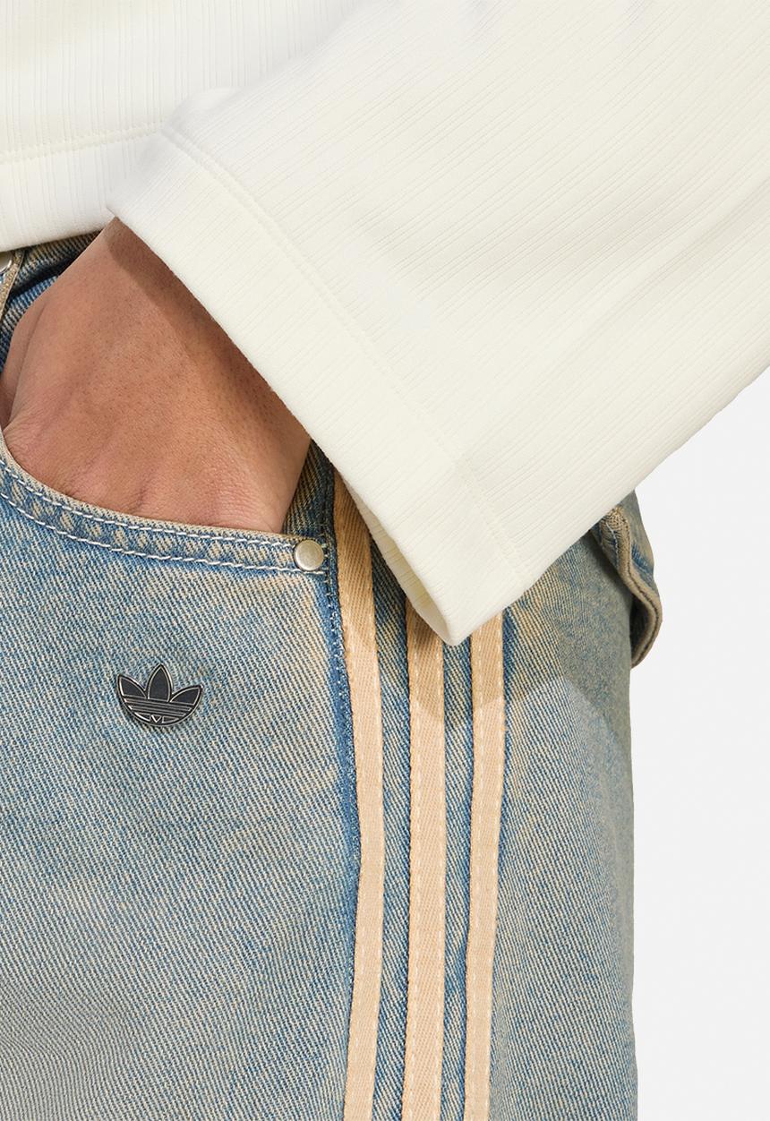 adidas Originals - P Ess Denim Pnt - Blue