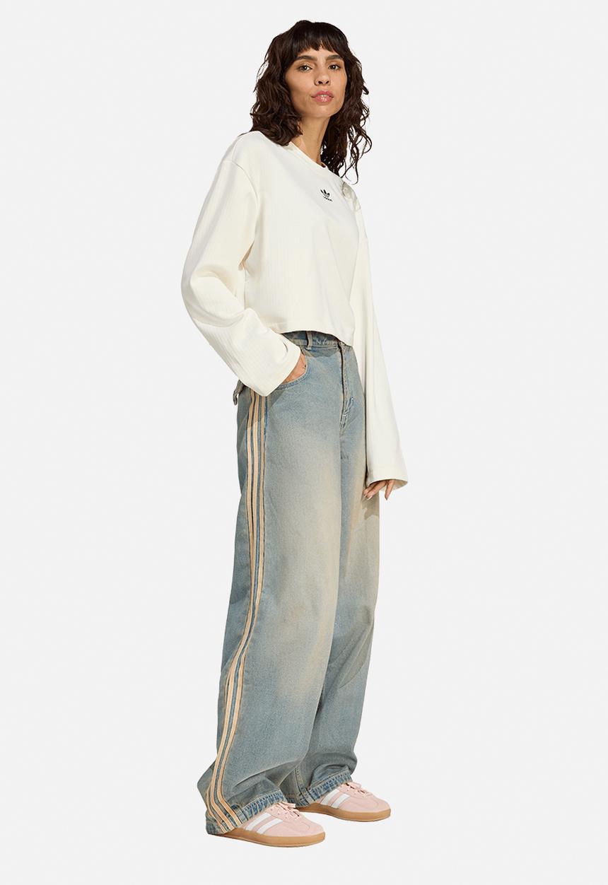 adidas Originals - P Ess Denim Pnt - Blue