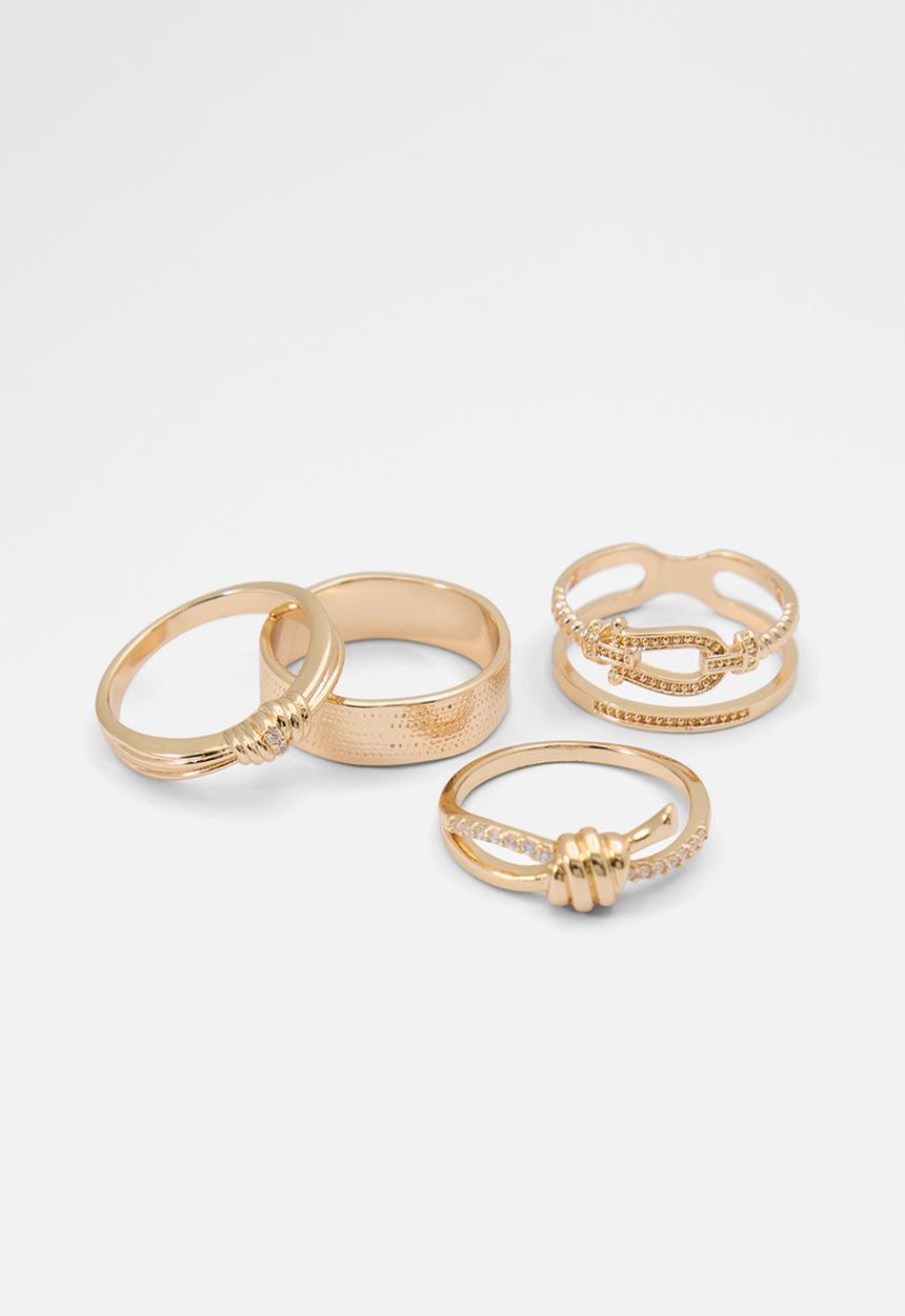 ALDO - Knotta- gold clear multi