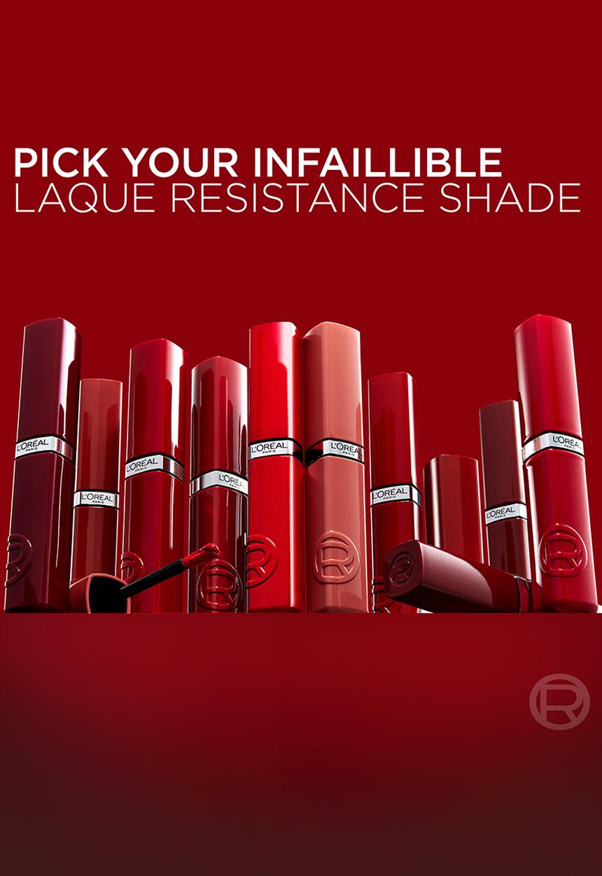 L'Oreal Paris - Infaillible Laque Resistance Rouge Poppy 410​