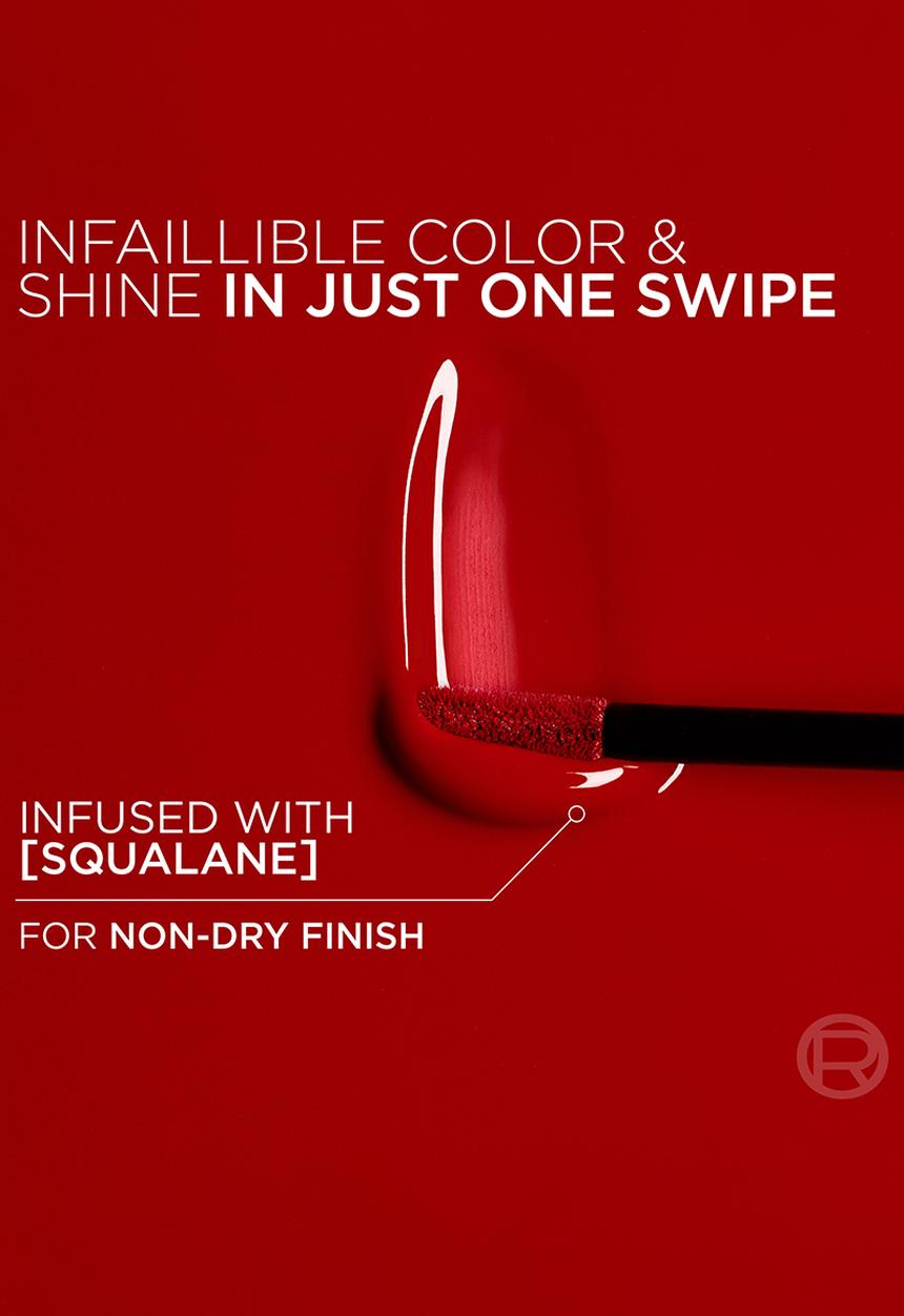 L'Oreal Paris - Infaillible Laque Resistance Noir Cherry 550