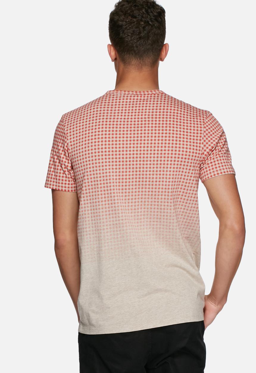 Ben Sherman - Gingham ombre tee