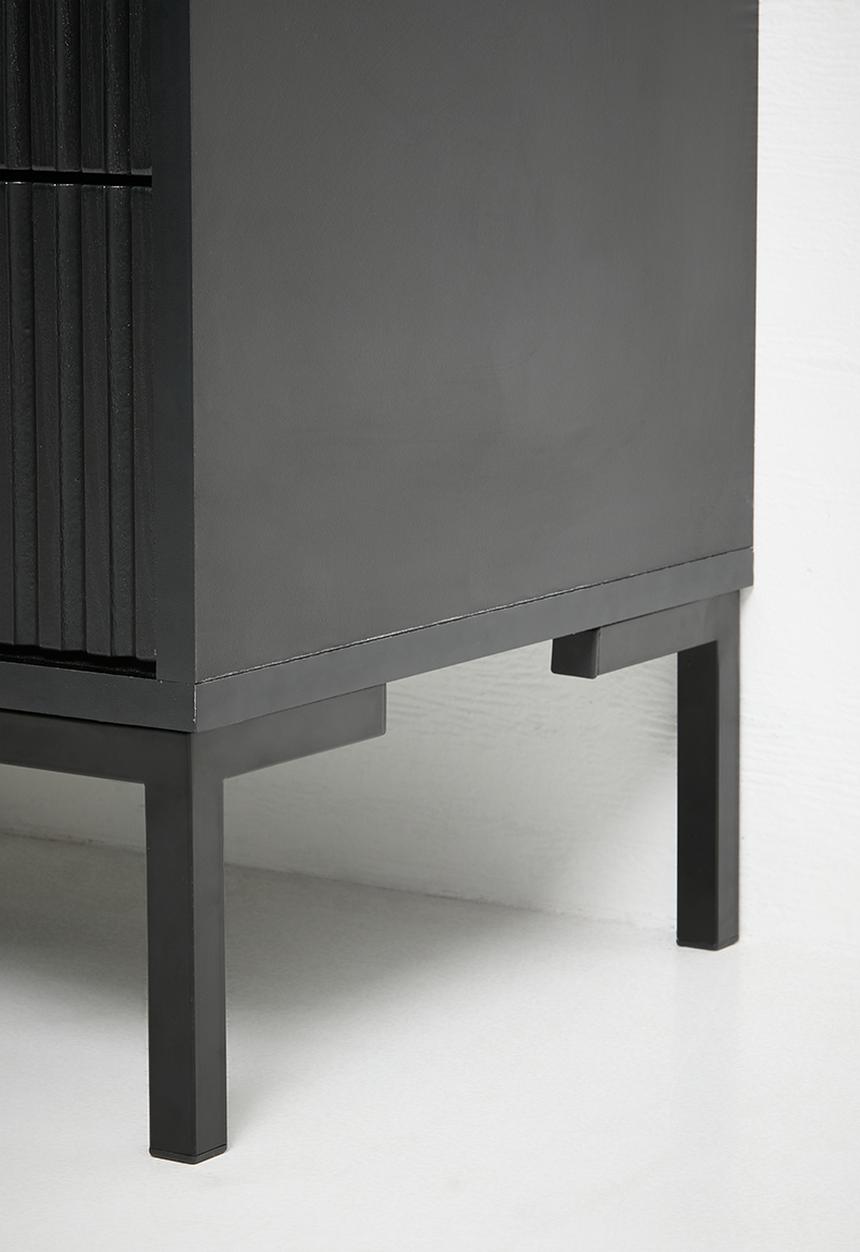 Me&Co - Optima Bedside Table - Black