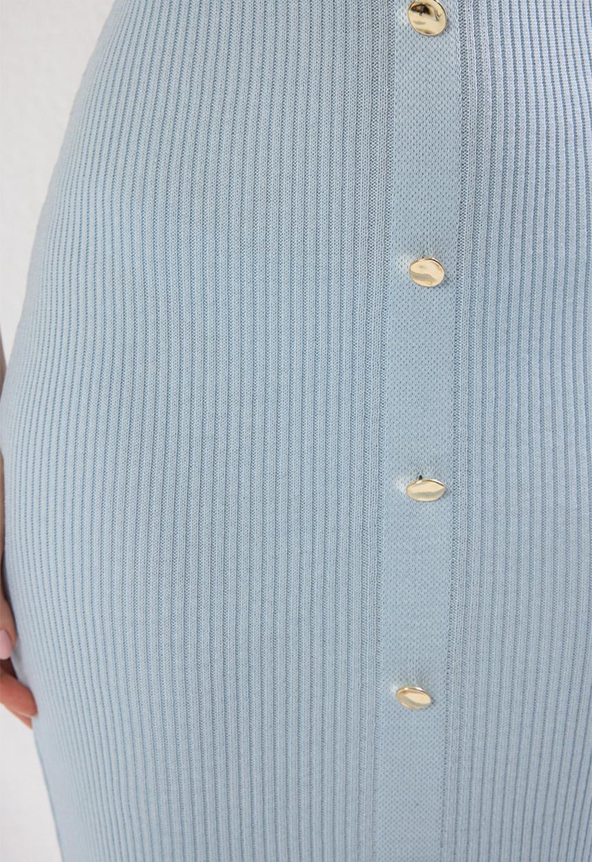 Trendyol - Midi Dress - Blue