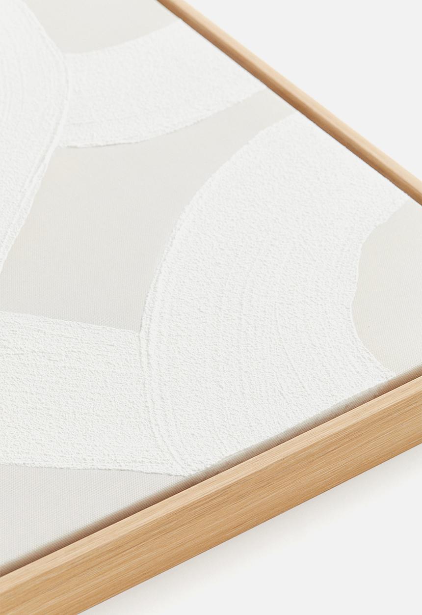 H&M - Wall art - white abstract