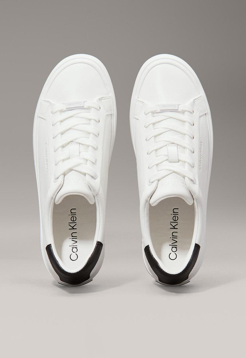 Calvin Klein - Vulcanized Lace Up - White / Black