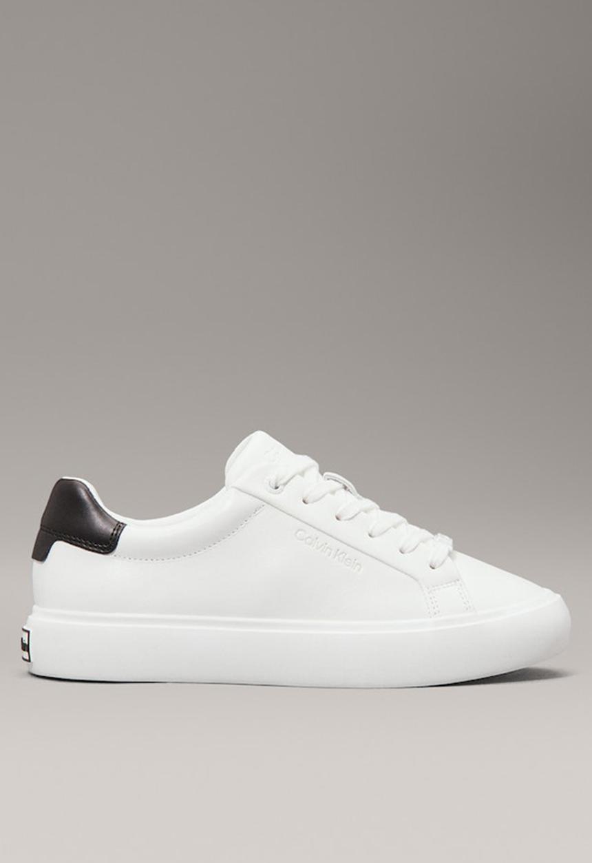 Calvin Klein - Vulcanized Lace Up - White / Black