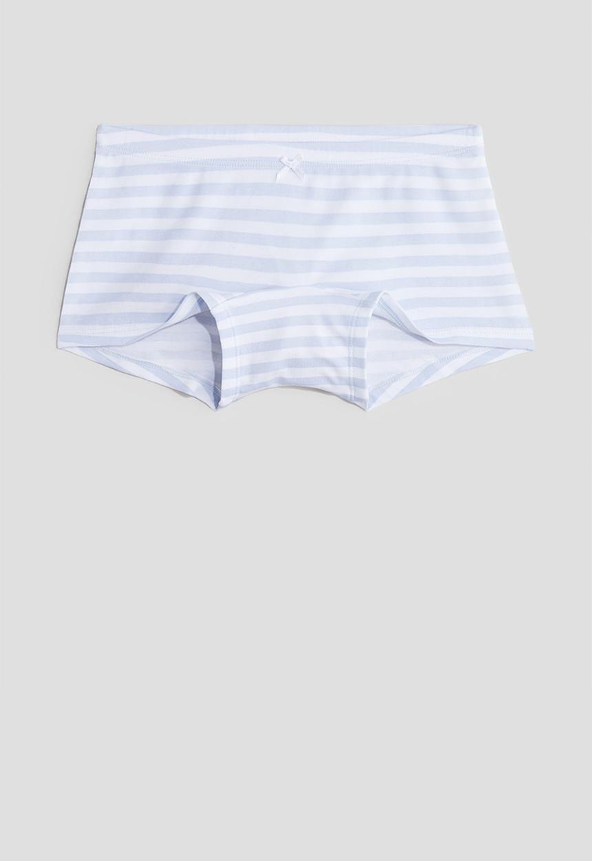 H&M - 3 pack boxer briefs - light blue & light grey 