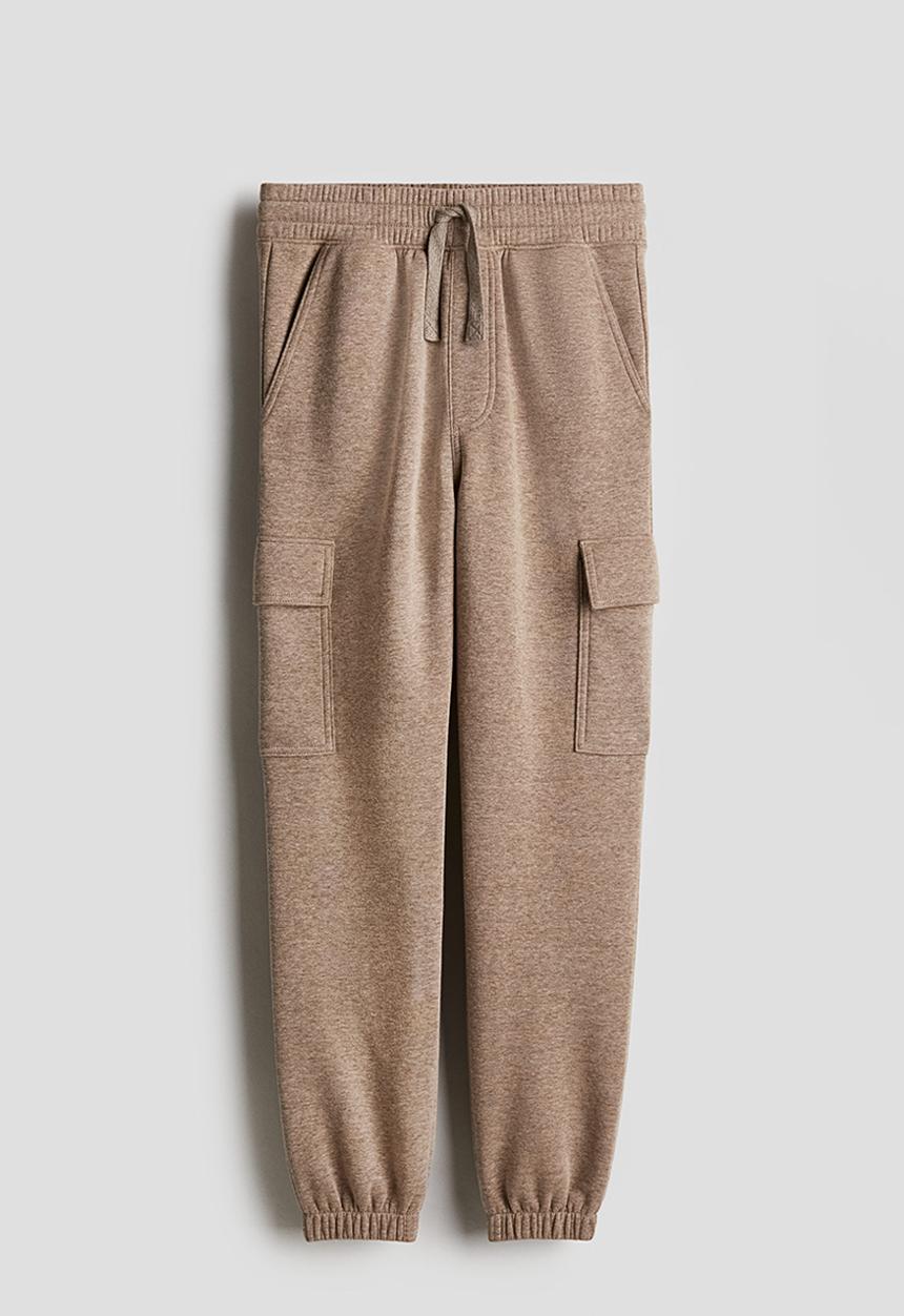 H&M - Cargo joggers - dark beige