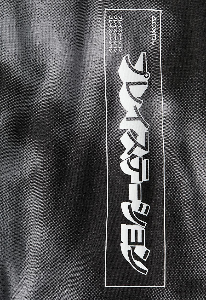 H&M - Printed cotton t-shirt - dark grey playstation