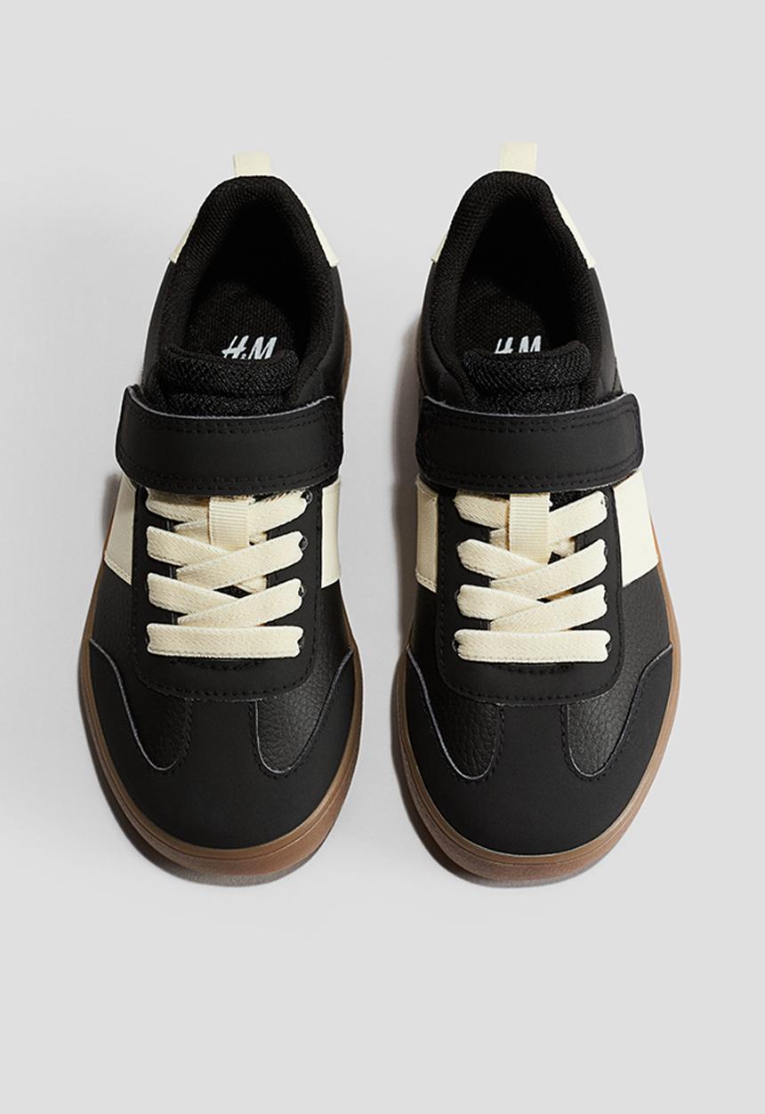 H&M - Trainers - black & white