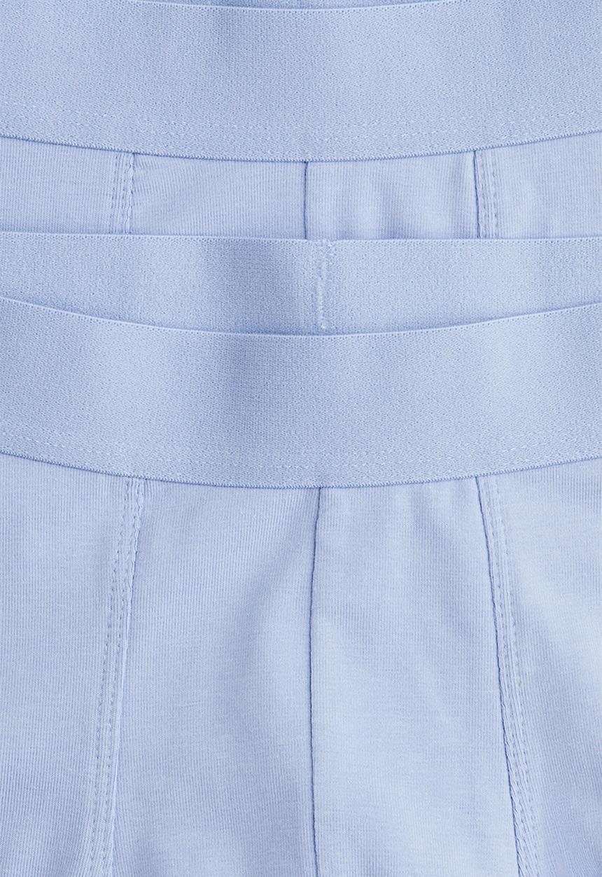 H&M - 3-Pack mid trunks with lycra® - light blue