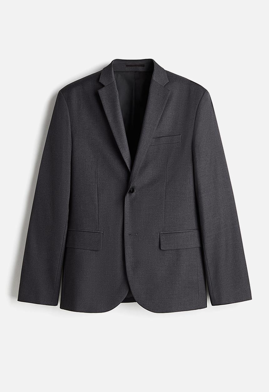H&M - Slim fit jacket - dark grey