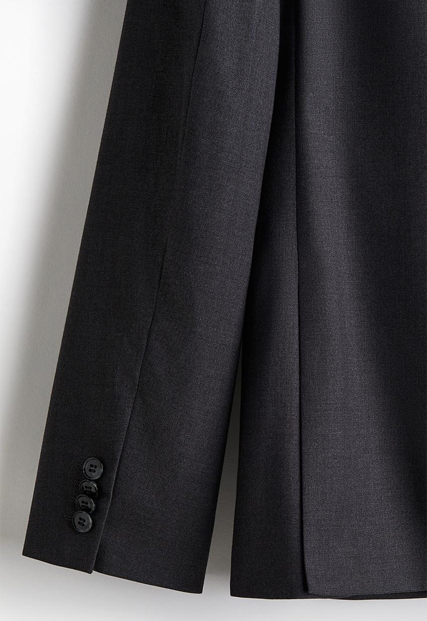 H&M - Slim fit jacket - dark grey