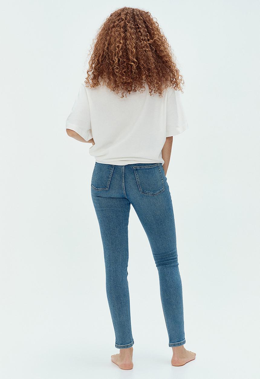H&M - Mama skinny jeans - denim blue 