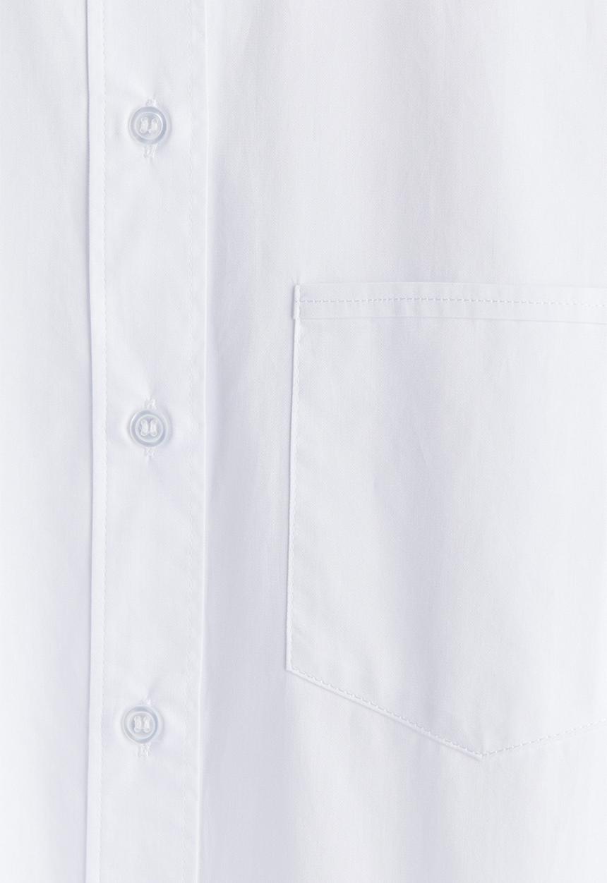 H&M - Loose-fit cotton shirt - white