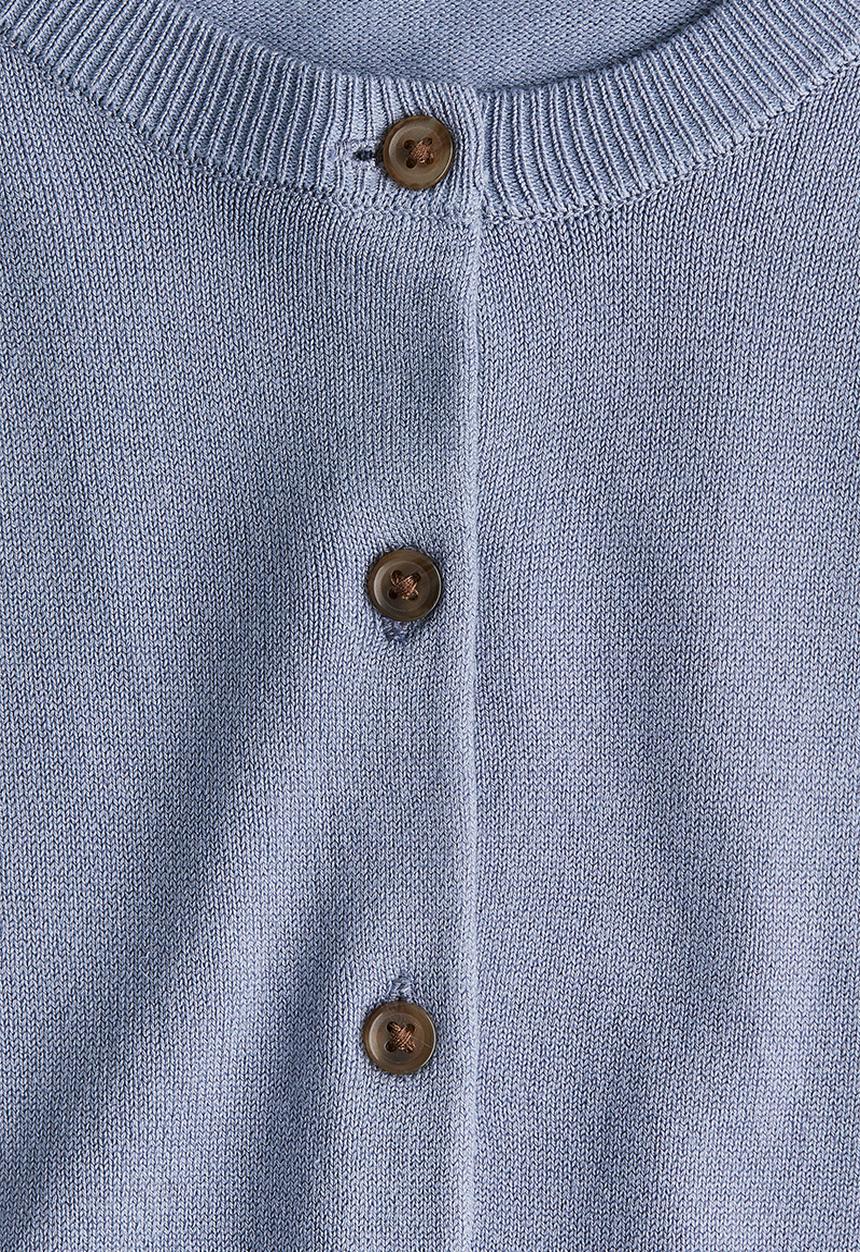 H&M - Fine-knit cardigan - light dusty blue