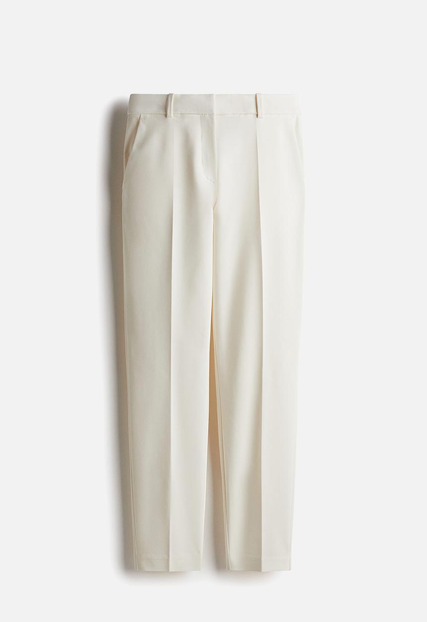 H&M - Cigarette trousers - white