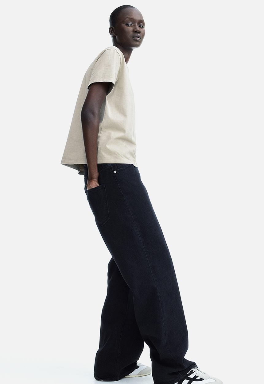H&M - Cotton t-shirt - beige