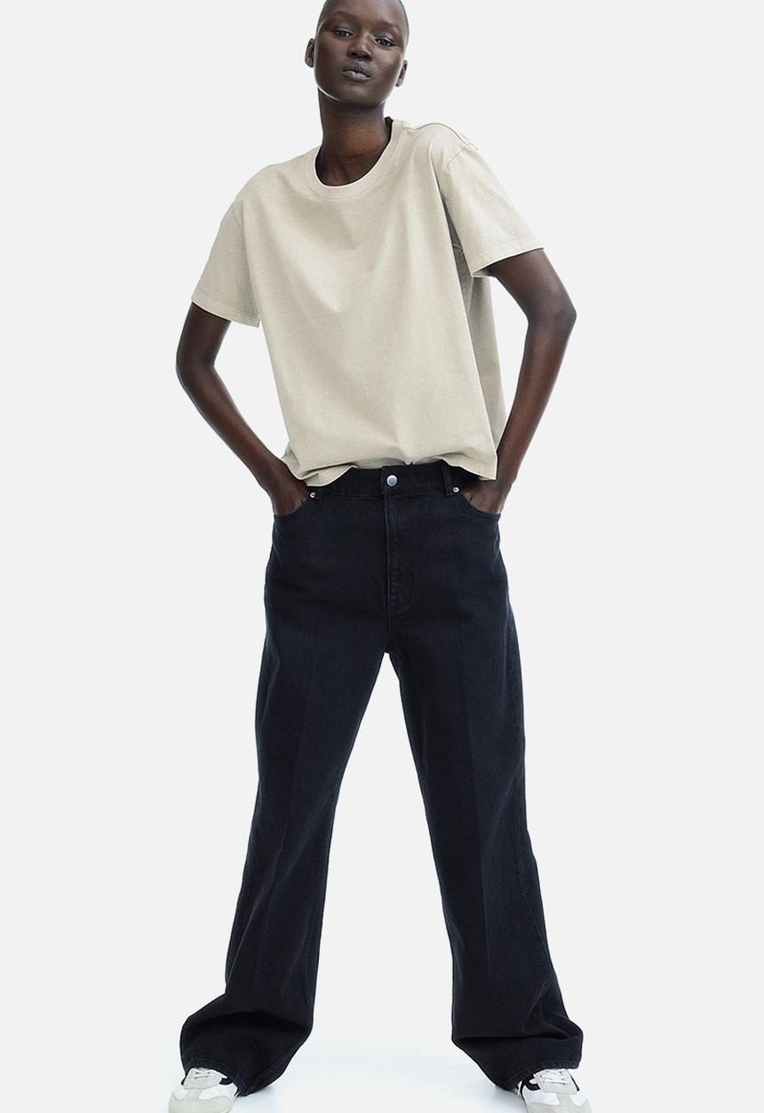 H&M - Cotton t-shirt - beige