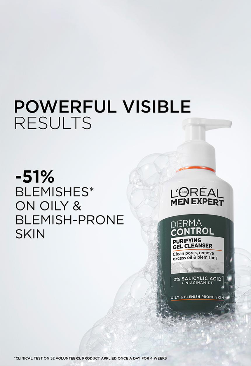 L'Oreal Men Expert - Men Expert Derma Control Cleansing Gel 260ML