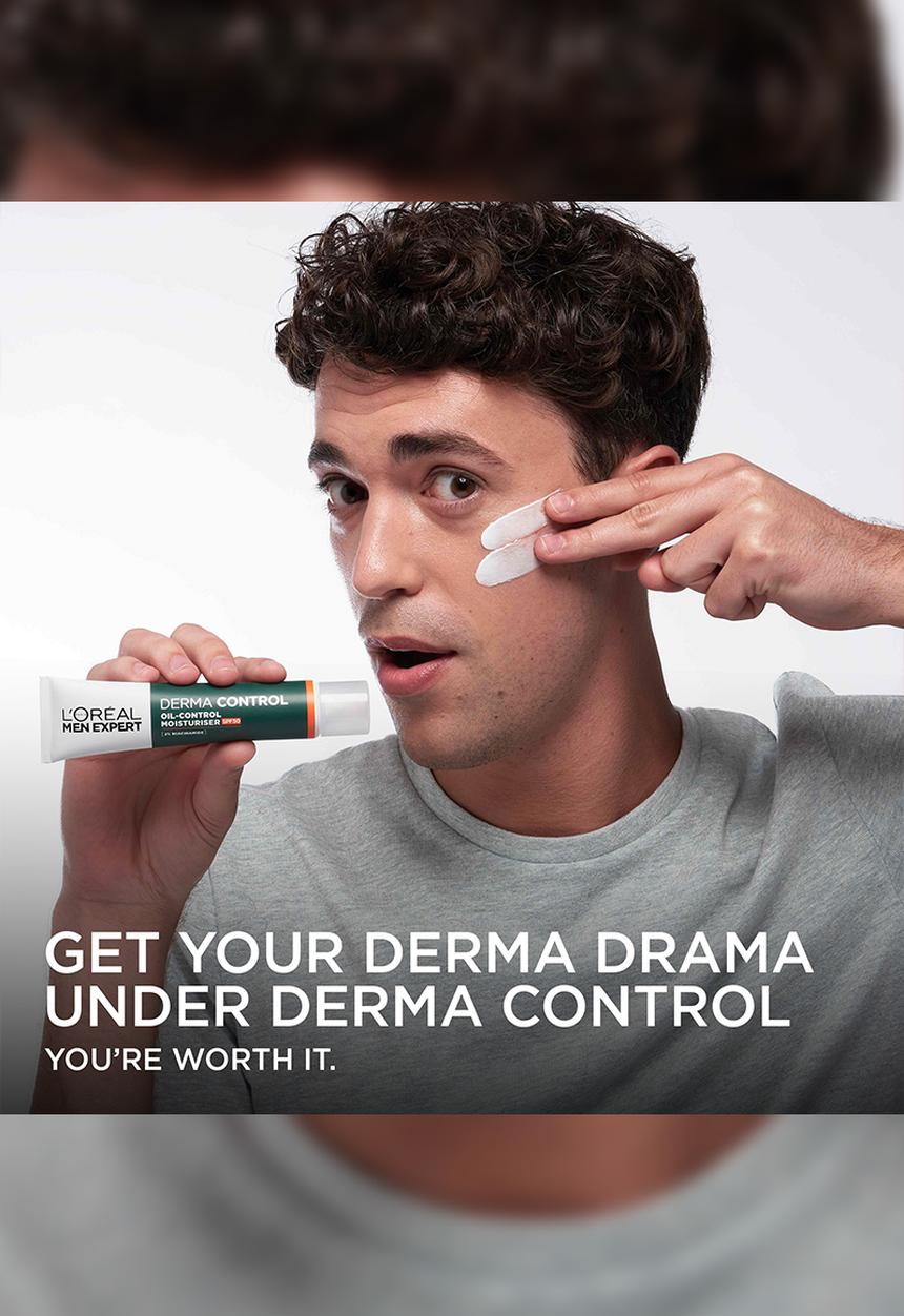 L'Oreal Men Expert - Men Expert Derma Control Moisturiser Oil Control with SPF30