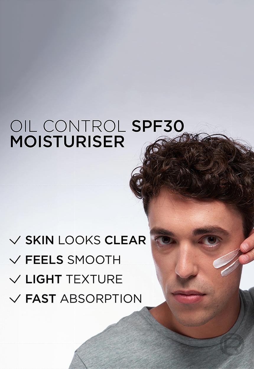 L'Oreal Men Expert - Men Expert Derma Control Moisturiser Oil Control with SPF30