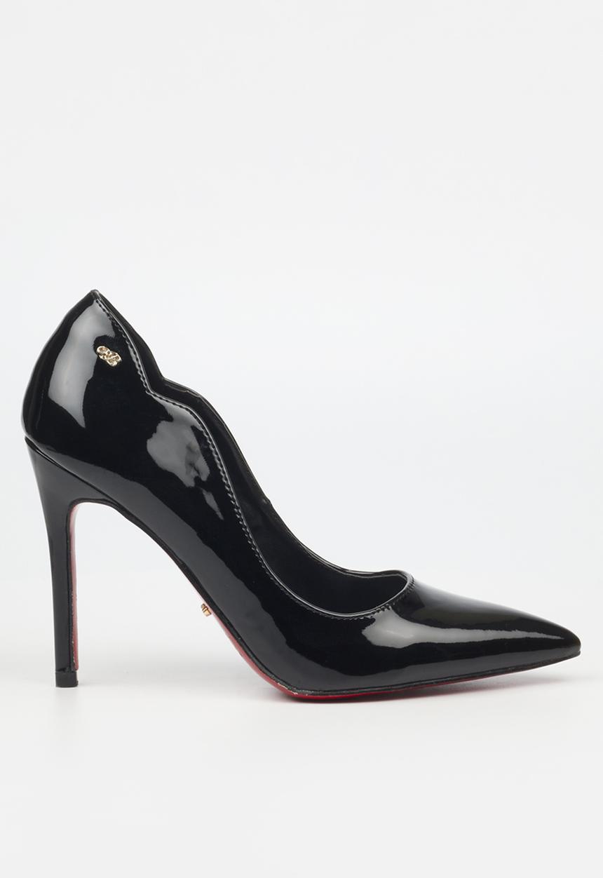 Miss Black - Lola 1 court heel - black