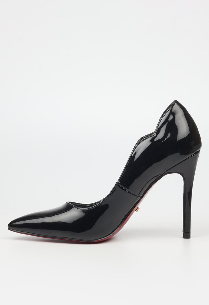 Miss Black - Lola 1 court heel - black